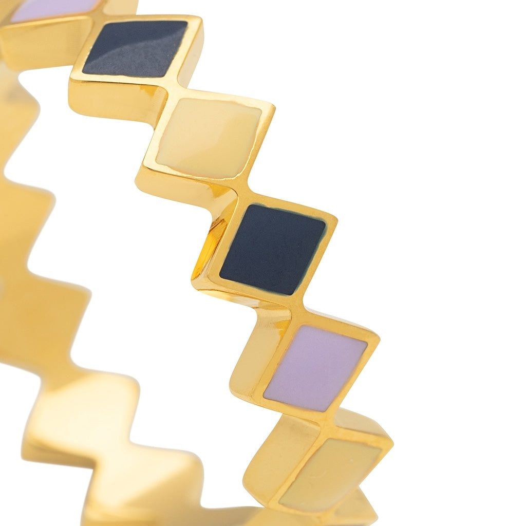 LULU Copenhagen Confetti Ring forgyldt Rings Memories