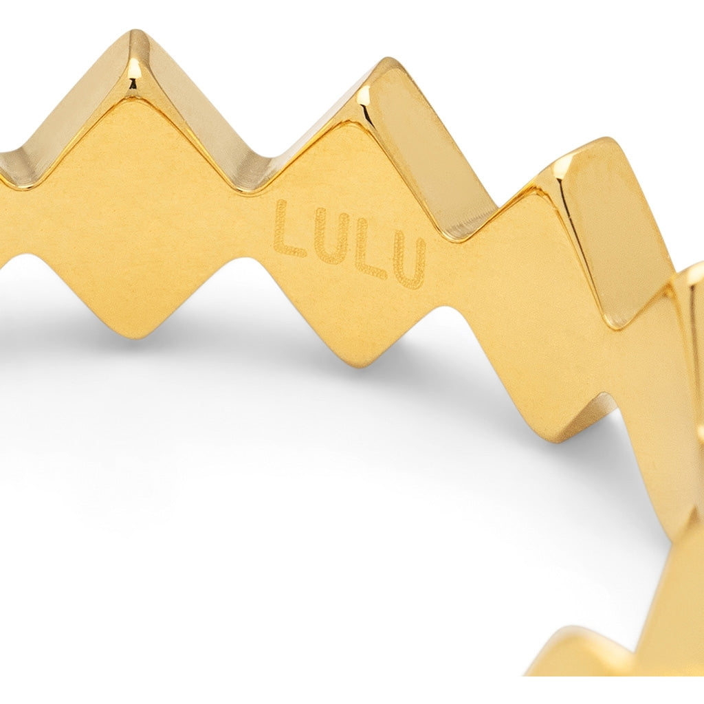 LULU Copenhagen Confetti Ring forgyldt Rings Memories