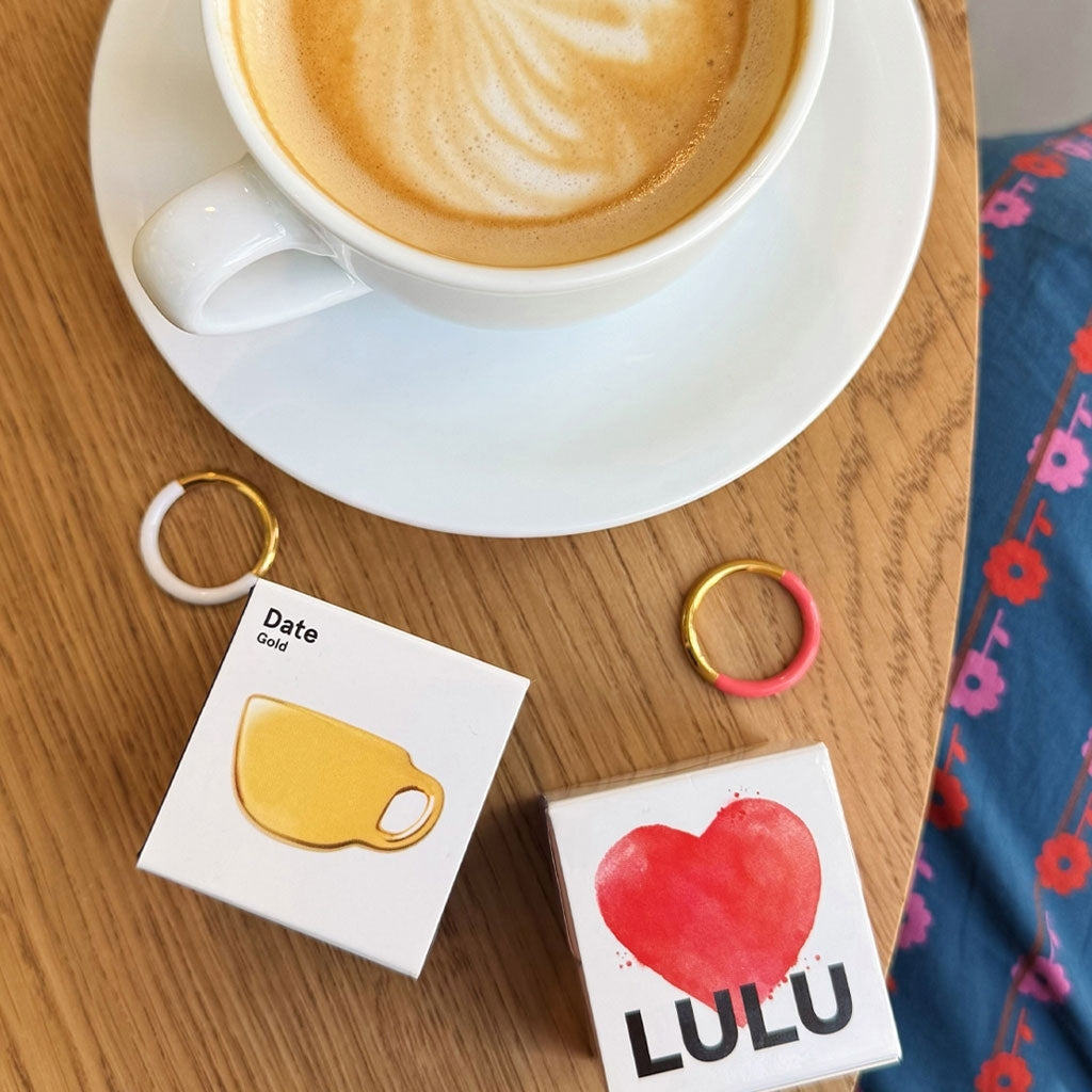 LULU Copenhagen Date ørering 1 stk Ear stud, 1 pcs Forgyldt