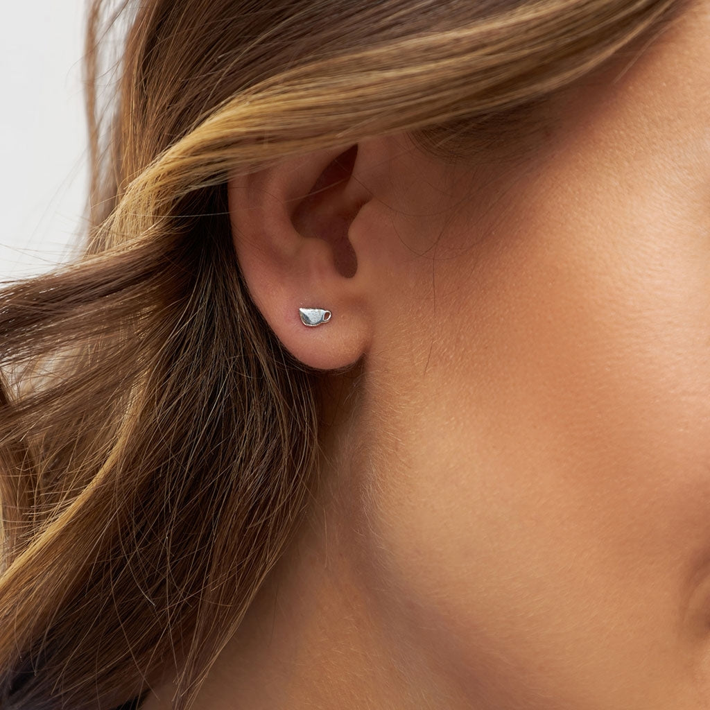 LULU Copenhagen Date ørering 1 stk Ear stud, 1 pcs Silver Plated