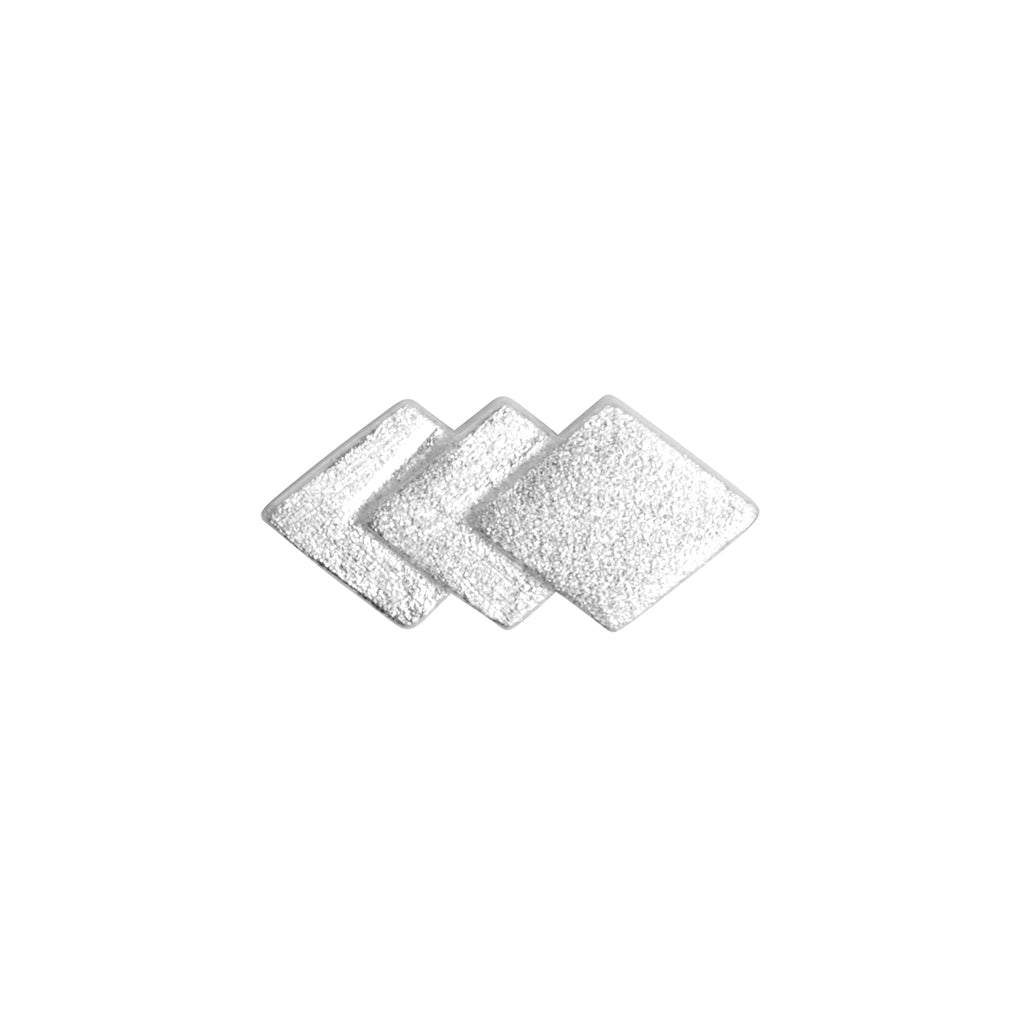 LULU Copenhagen Domino 3 ørering 1 stk Ear stud, 1 pcs Sølv