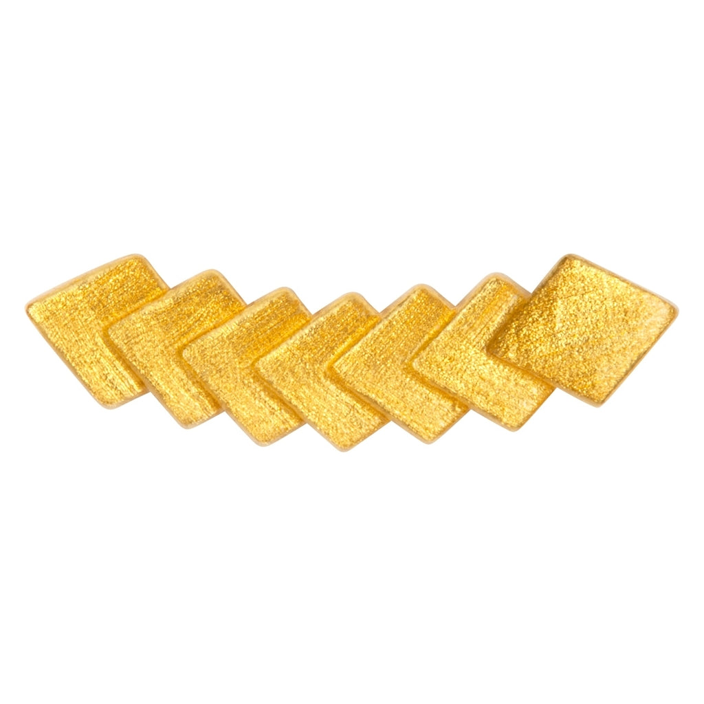LULU Copenhagen Domino 7 ørering 1 stk Ear stud, 1 pcs Forgyldt