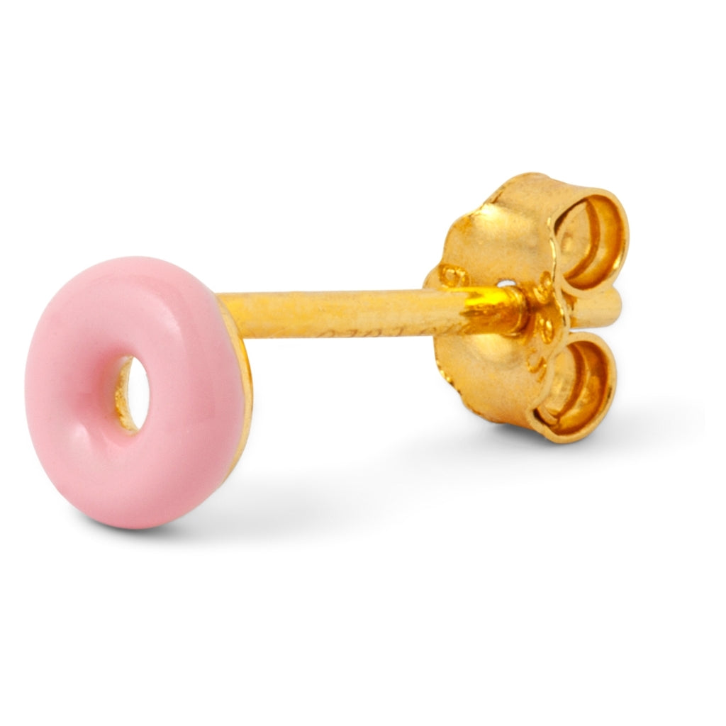 LULU Copenhagen Donut ørering 1 stk Ear stud, 1 pcs Lyserød