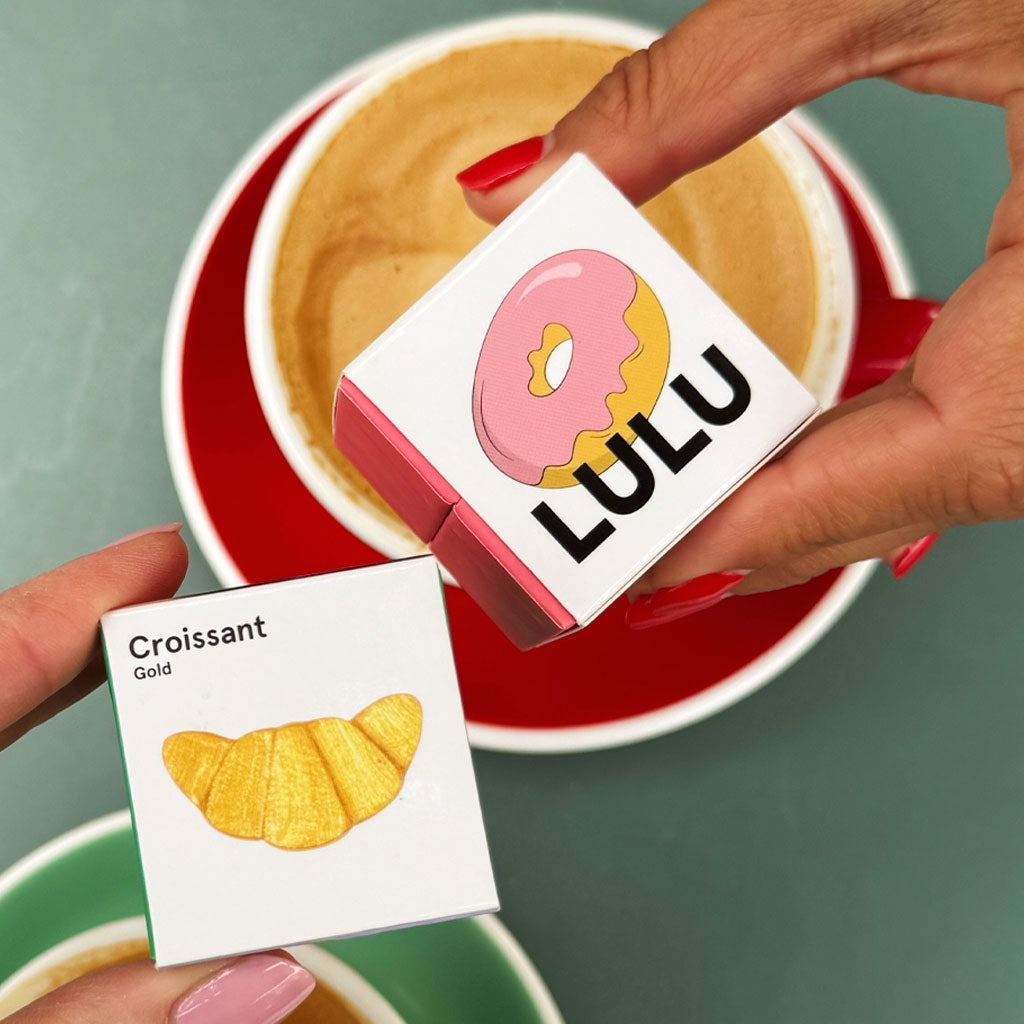 LULU Copenhagen Donut earring 1 stk Ear stud, 1 pcs Sølv