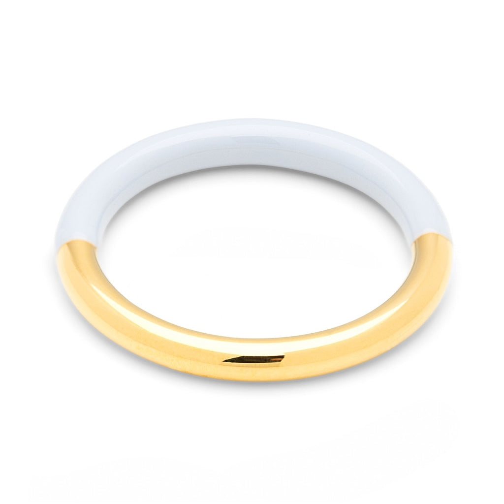 LULU Copenhagen Double Color Ring forgyldt Rings Skyride Blue