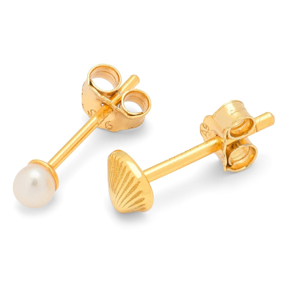 LULU Copenhagen Family Sea øreringe par Earrings, pairs Forgyldt