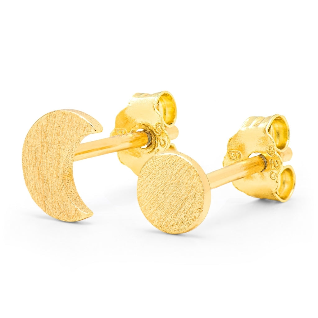 LULU Copenhagen Family To The Moon And Back øreringe par Earrings, pairs Forgyldt