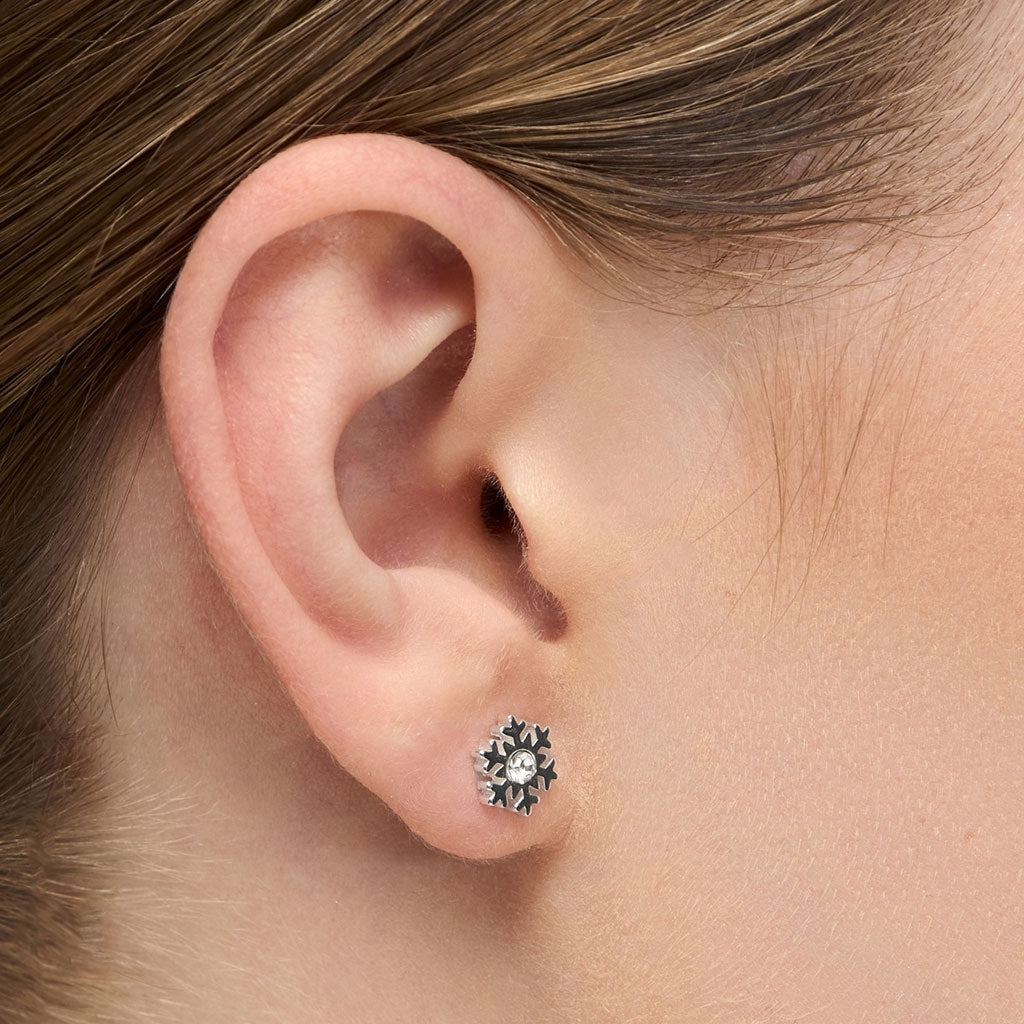 LULU Copenhagen Flake ørering 1 pcs Ear stud, 1 pcs Silver Plated