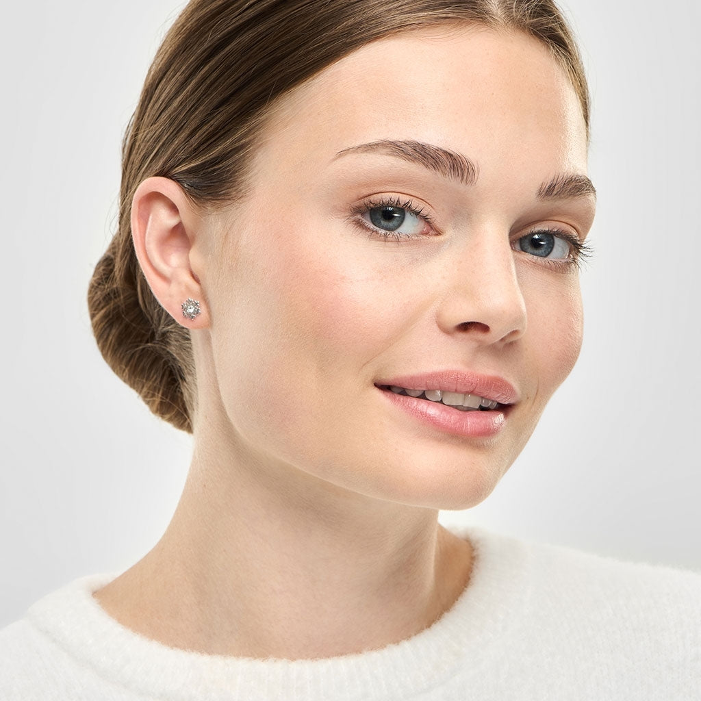 LULU Copenhagen Flake ørering 1 pcs Ear stud, 1 pcs Silver Plated