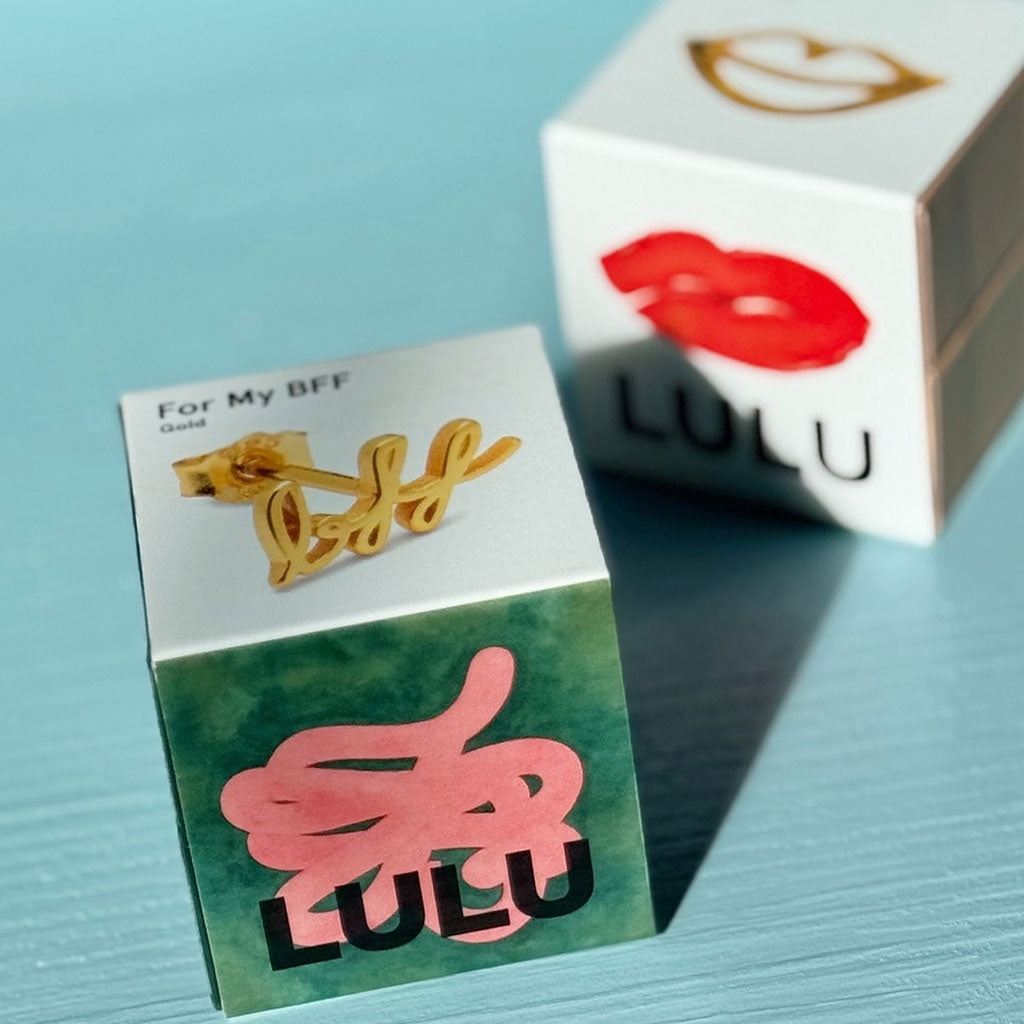 LULU Copenhagen For My Bff ørering 1 stk. Ear stud, 1 pcs Forgyldt