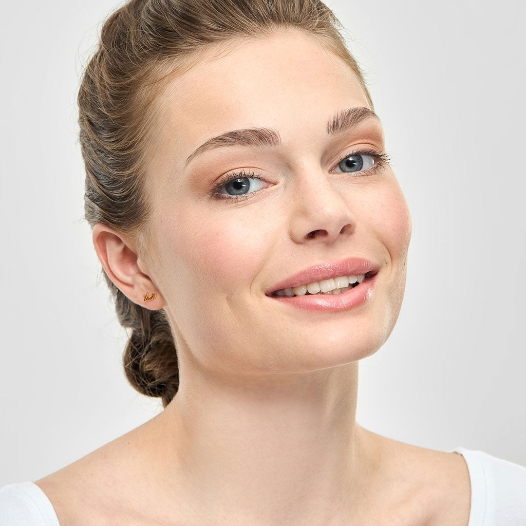 LULU Copenhagen For My Love ørering 1 stk. Ear stud, 1 pcs Forgyldt