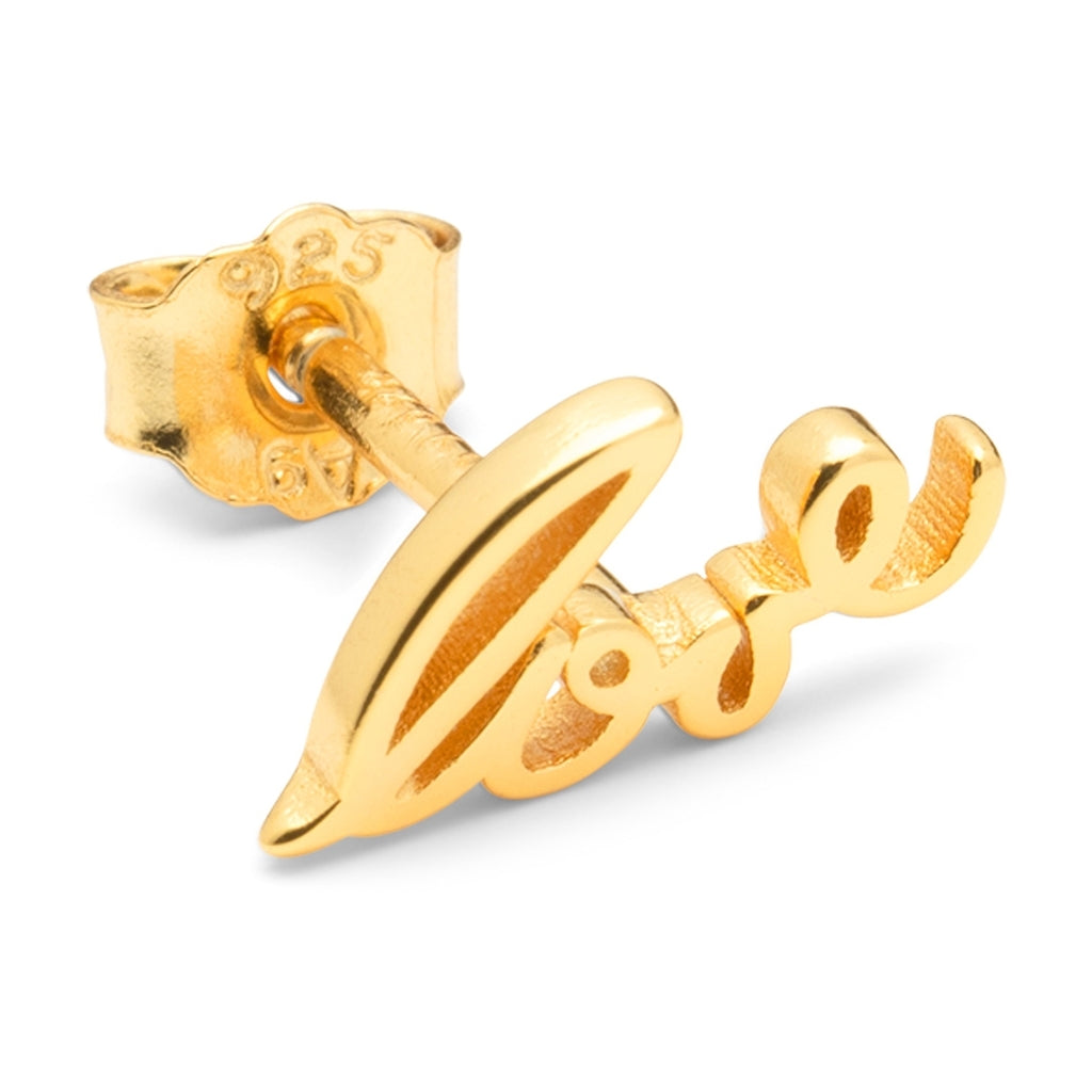 LULU Copenhagen For My Love ørering 1 stk. Ear stud, 1 pcs Forgyldt