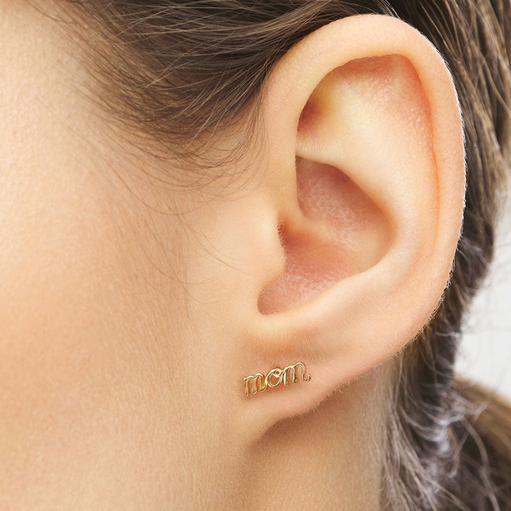 LULU Copenhagen For My Mom ørering 1 stk. Ear stud, 1 pcs Forgyldt