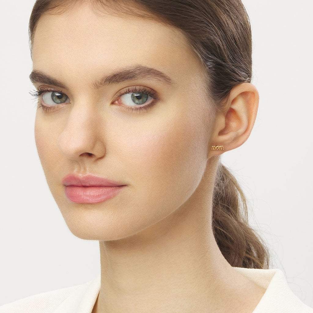 LULU Copenhagen For My Mom ørering 1 stk. Ear stud, 1 pcs Forgyldt