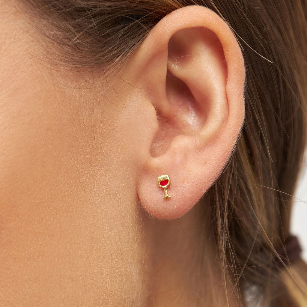 LULU Copenhagen Friday ørering 1 stk Ear stud, 1 pcs Forgyldt