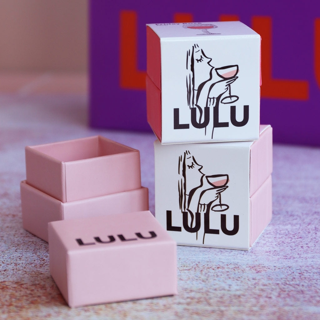 LULU Copenhagen Friday Rosé ørering 1 stk Ear stud, 1 pcs Silver Plated