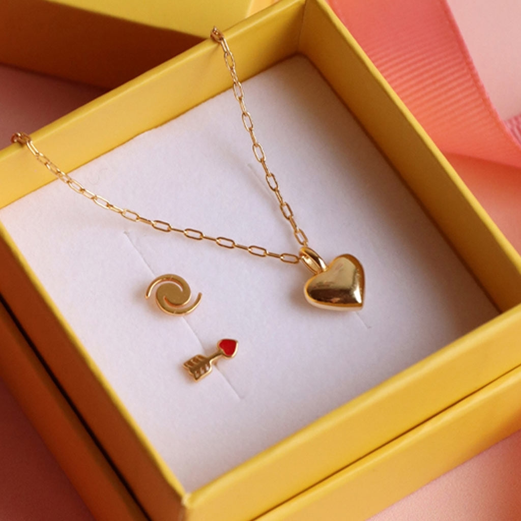 LULU Copenhagen Galaxy ørering 1 stk Ear stud, 1 pcs Forgyldt