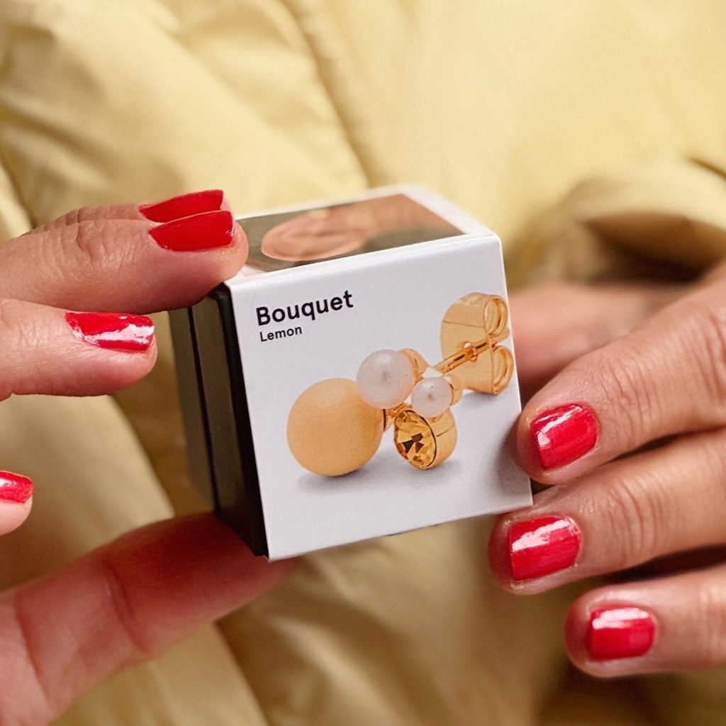 LULU Copenhagen Gavesæt, When Life Gives You Lemons Gift Collection Forgyldt