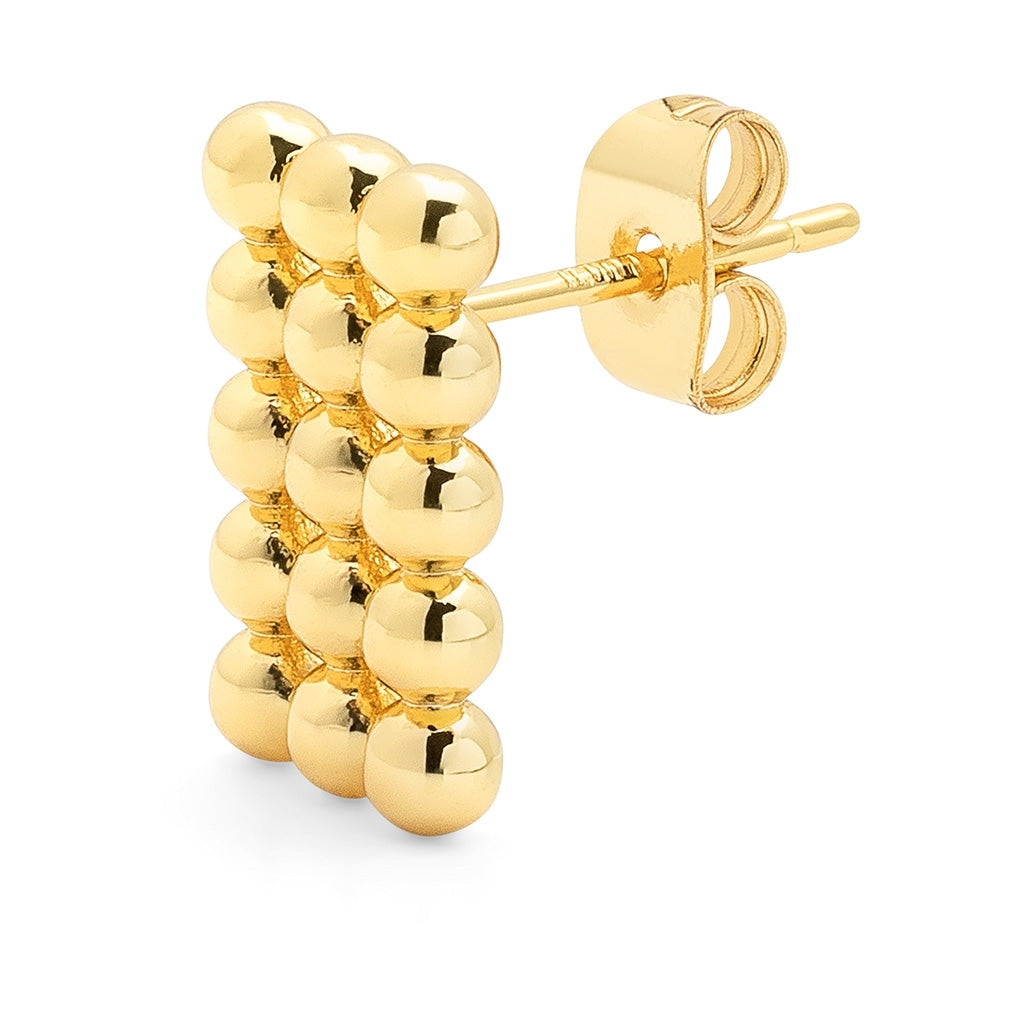 LULU Copenhagen Glamour ørering 1 stk Ear stud, 1 pcs Forgyldt