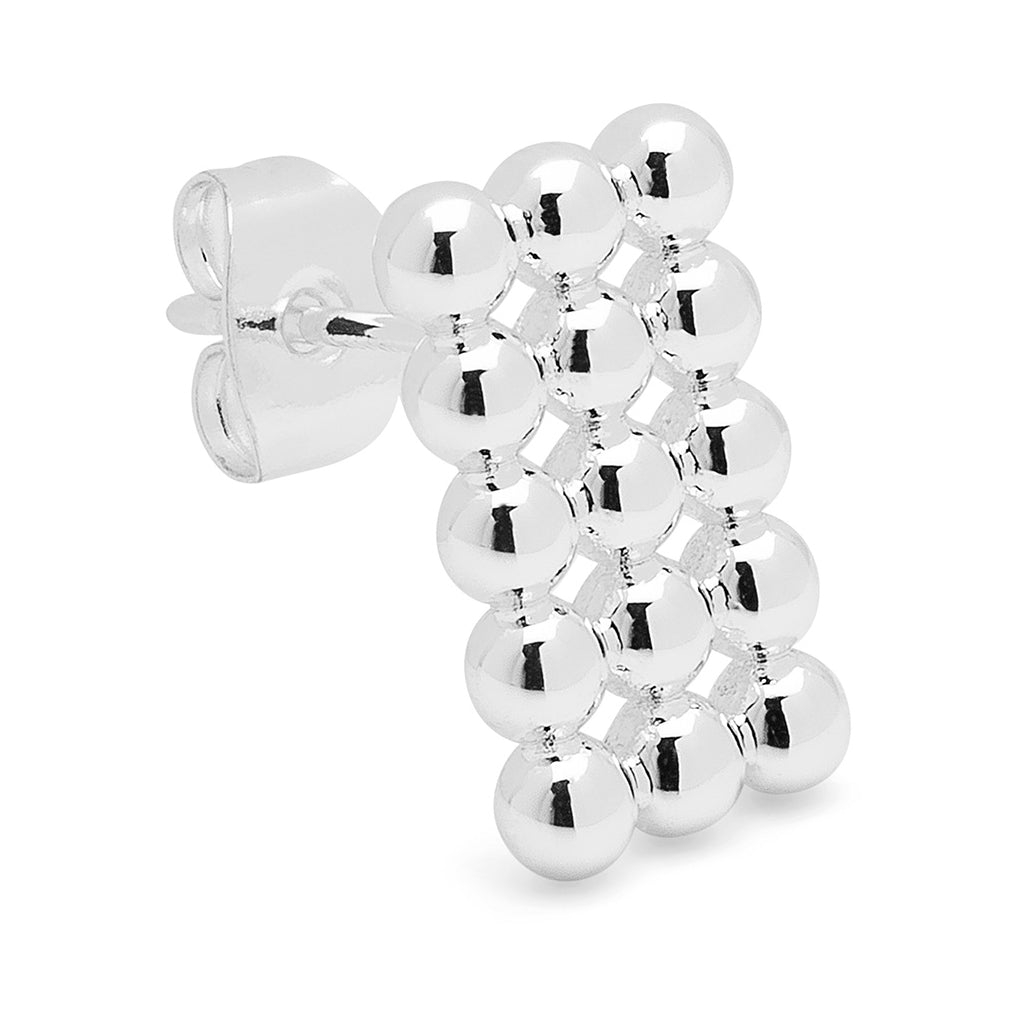 LULU Copenhagen Glamour ørering 1 stk Ear stud, 1 pcs Silver Plated