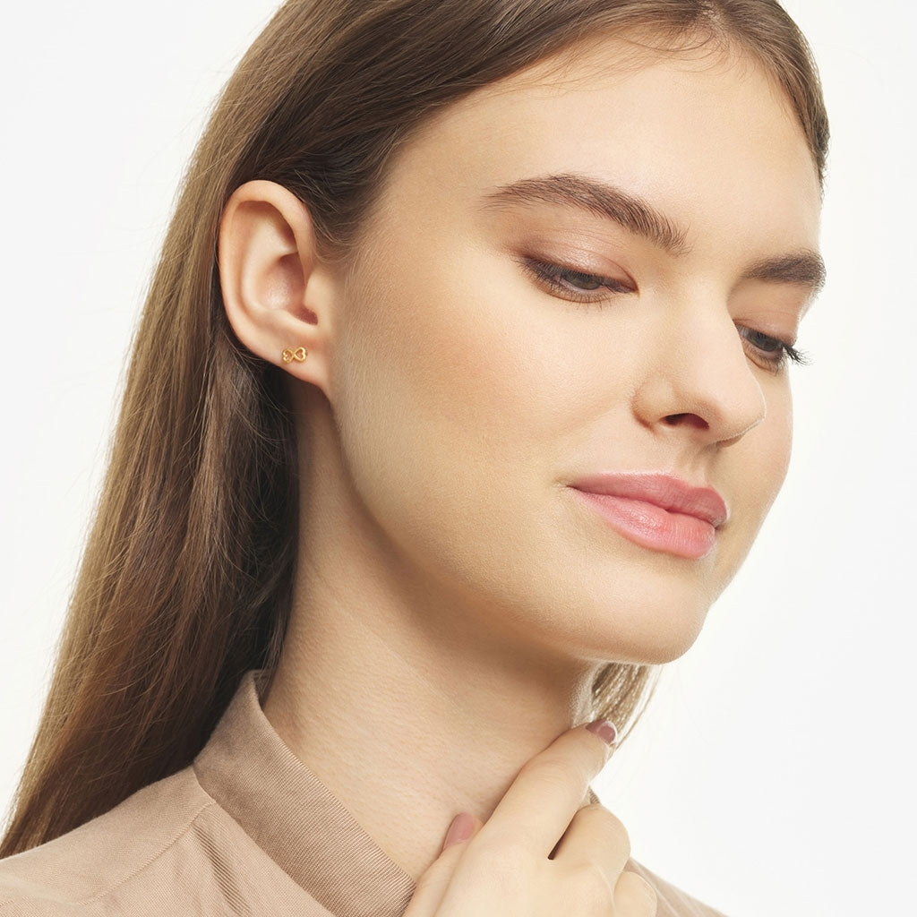 LULU Copenhagen Infinite Love 1 stk Ear stud, 1 pcs Forgyldt