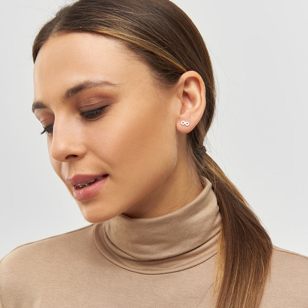 LULU Copenhagen Infinity ørering 1 stk Ear stud, 1 pcs Sølv