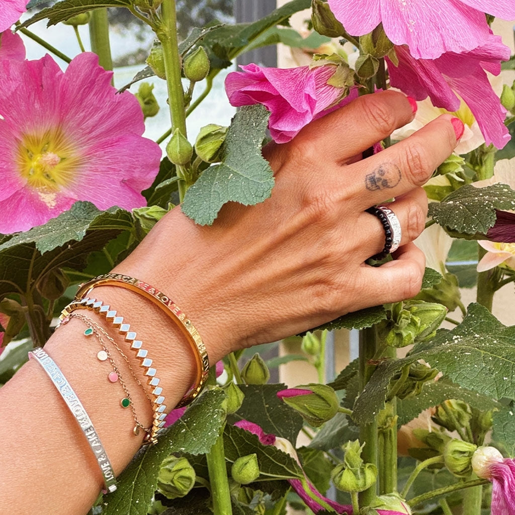 LULU Copenhagen Love & Cake Bangle - Forgyldt Bracelets Forgyldt