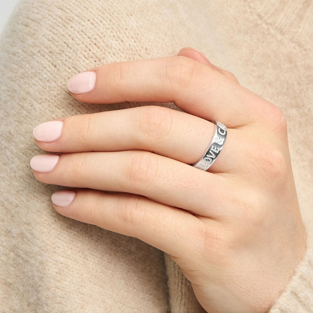 LULU Copenhagen Love & Cake Ring - Forsølvet Rings Sølv