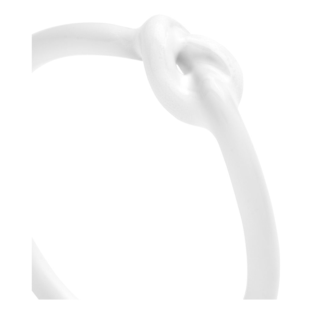LULU Copenhagen Love Knot Ring Rings Hvid