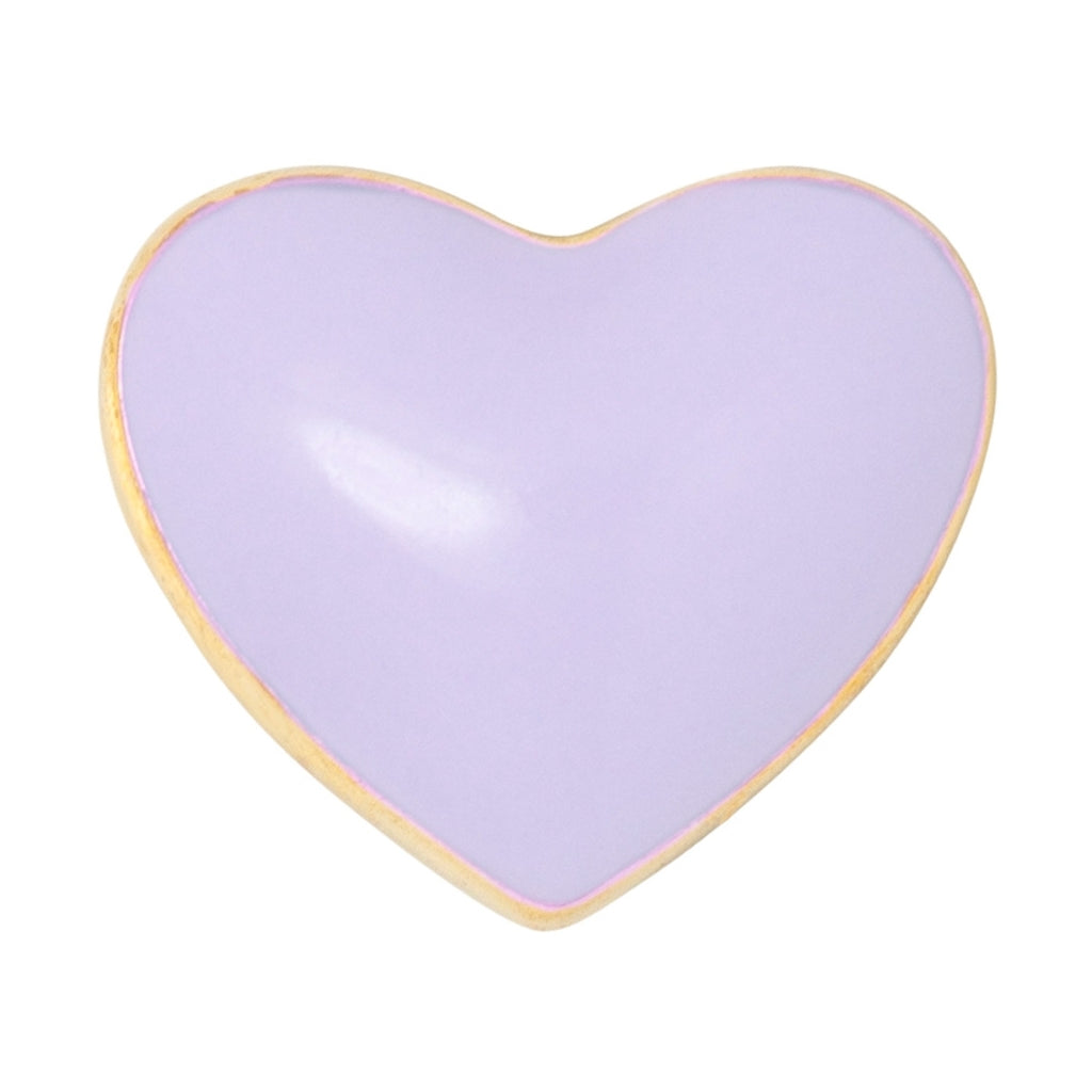 LULU Copenhagen Love U ørering 1 stk Ear stud, 1 pcs Lilla