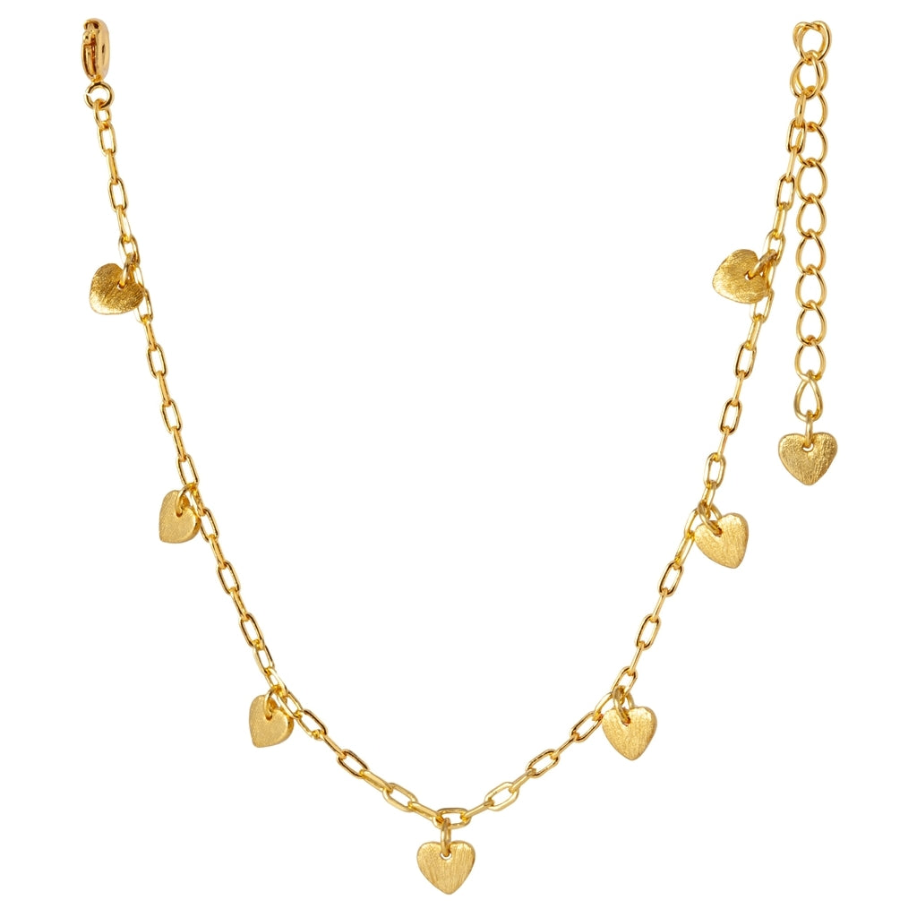 LULU Copenhagen Love U Armbånd forgyldt Bracelets Forgyldt