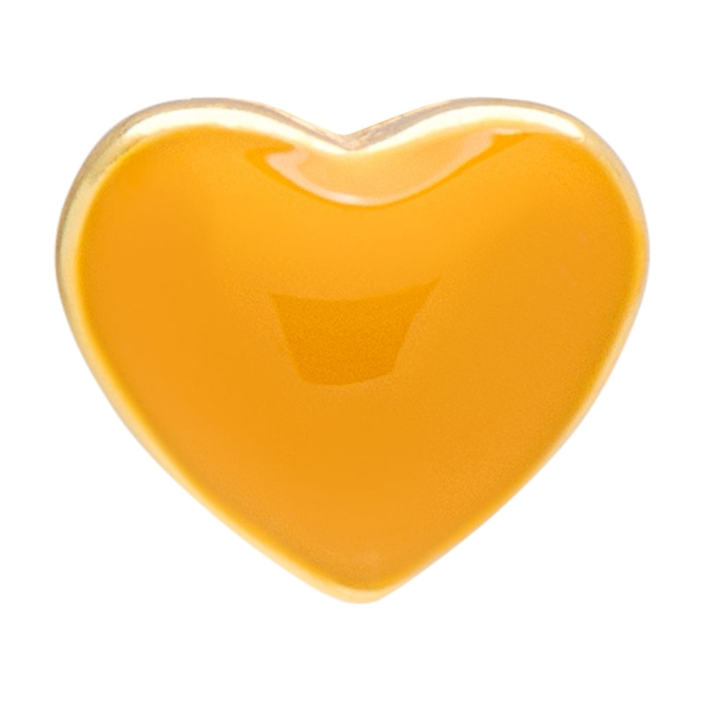 LULU Copenhagen Love U ørering 1 stk Ear stud, 1 pcs Sunflower