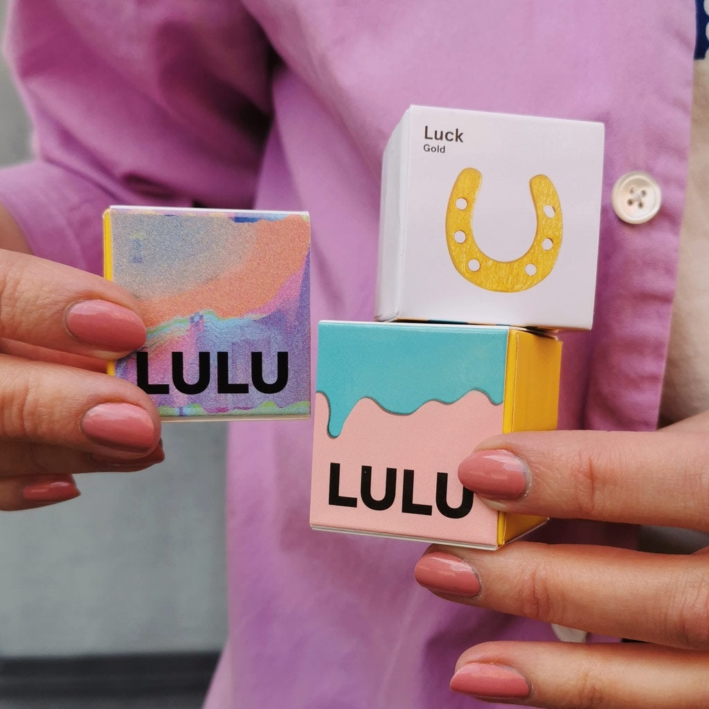 LULU Copenhagen Luck ørering 1 stk Ear stud, 1 pcs Forgyldt