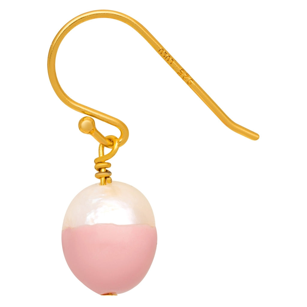 LULU Copenhagen LULU Baroque ørering 1 stk Ear stud, 1 pcs Lyserød