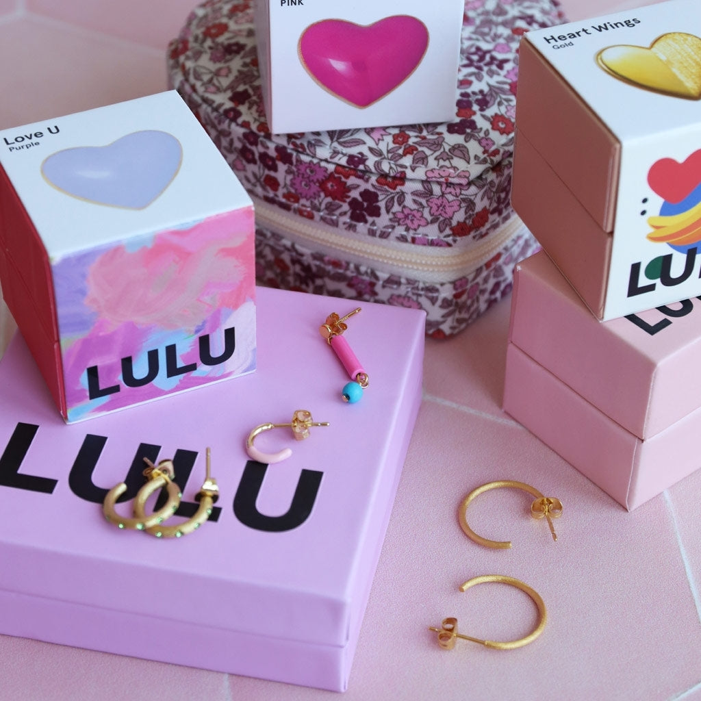 LULU Copenhagen Non Hoops Medium par Hoops Forgyldt