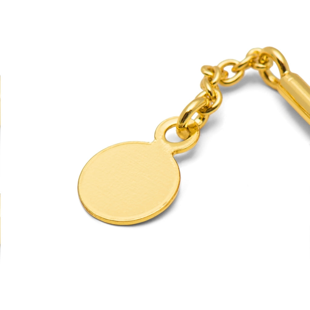 LULU Copenhagen Pearls & Pin ørering 1 stk Ear stud, 1 pcs Forgyldt