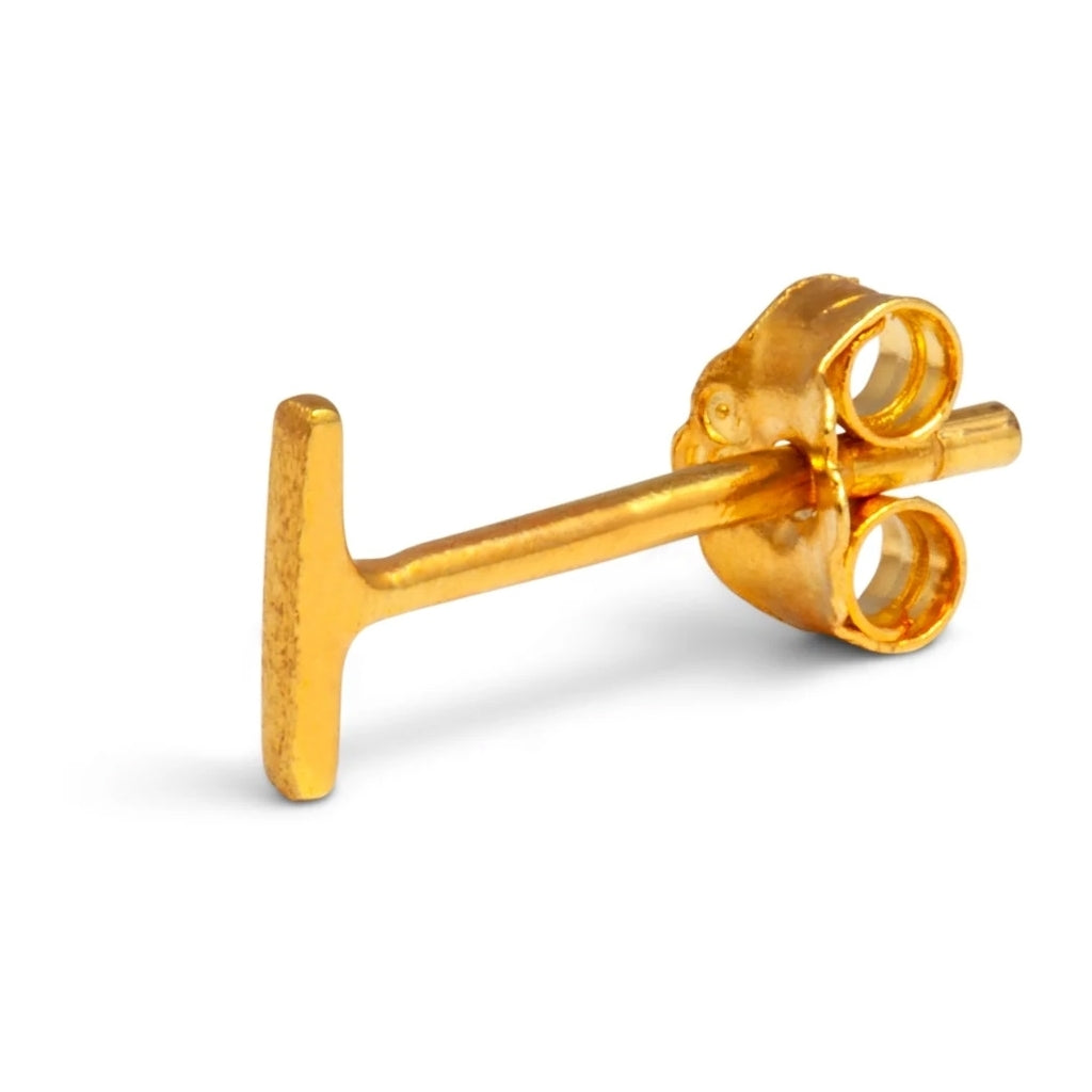 LULU Copenhagen Pin ørering 1 stk Ear stud, 1 pcs Forgyldt