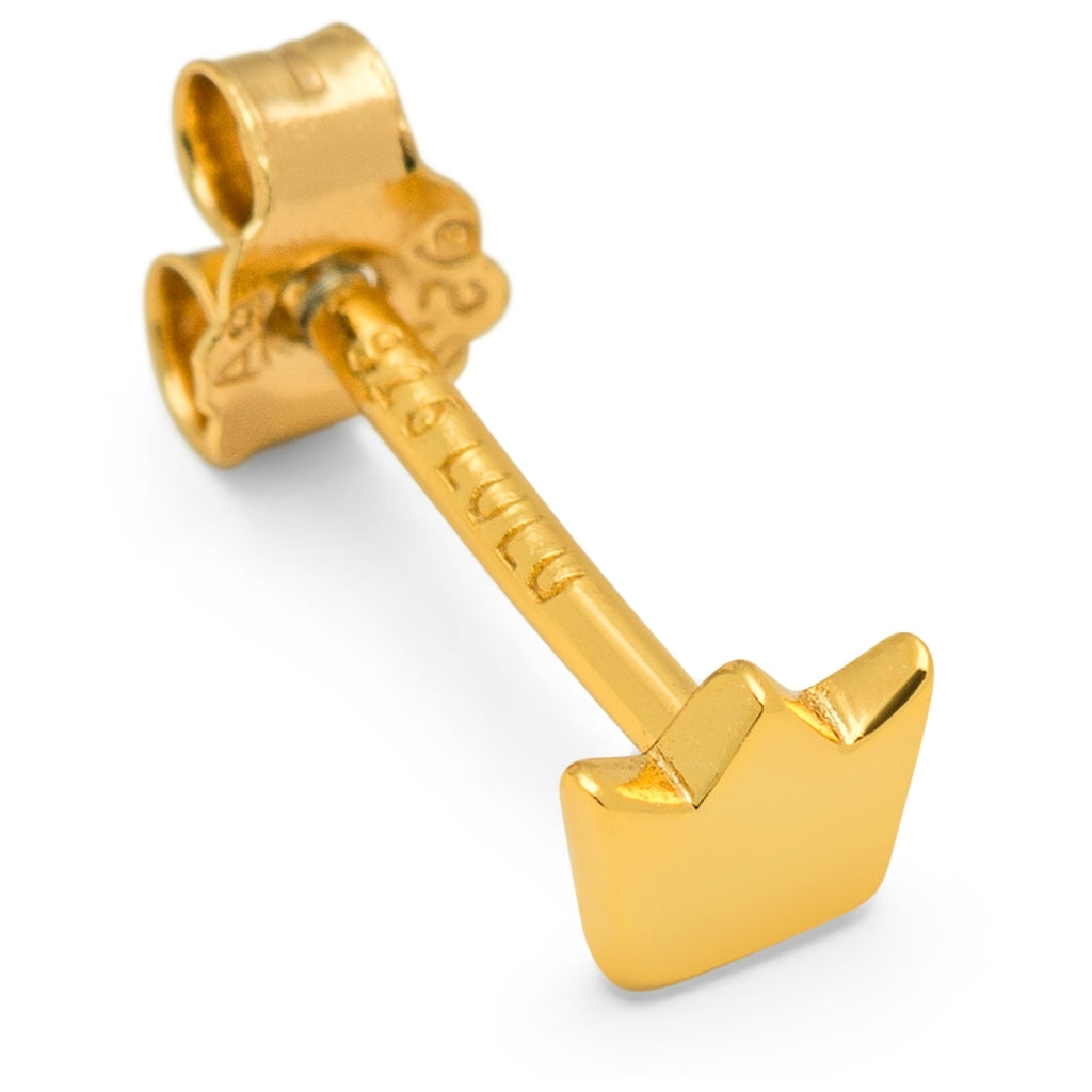 LULU Copenhagen Queen ørering 1 stk Ear stud, 1 pcs Forgyldt