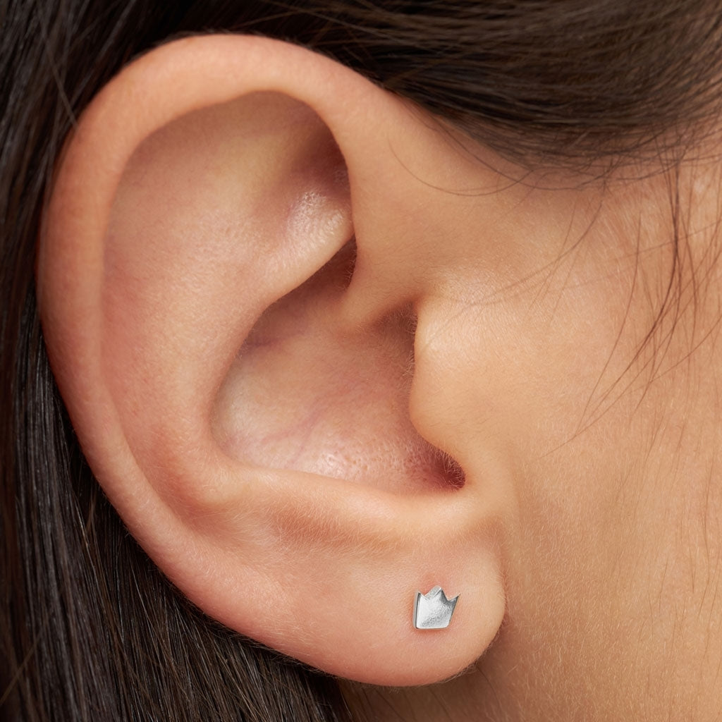LULU Copenhagen Queen ørering 1 stk Ear stud, 1 pcs Sølv