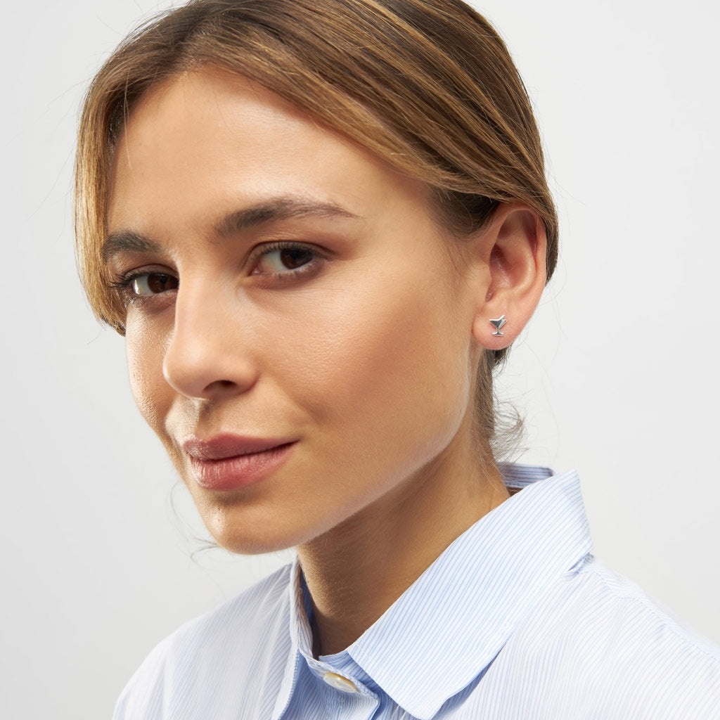 LULU Copenhagen Saturday ørering 1 stk Ear stud, 1 pcs Silver Plated