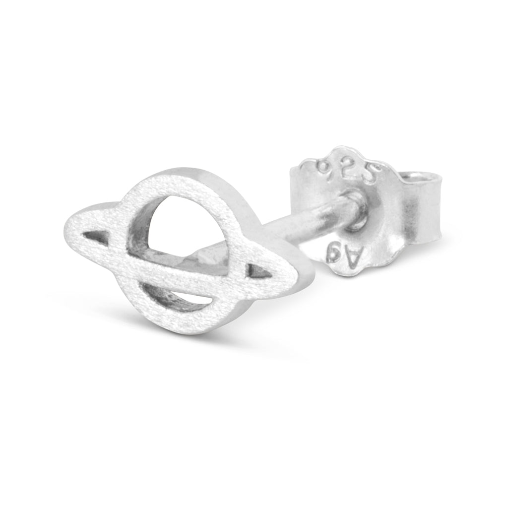 LULU Copenhagen Saturn ørering 1 stk Ear stud, 1 pcs Sølv