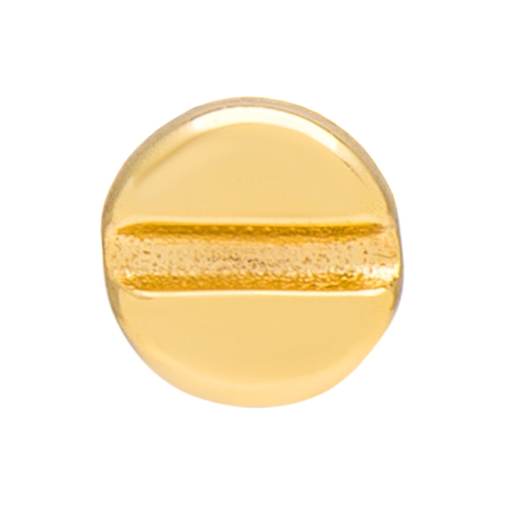 LULU Copenhagen Screw ørering 1 stk Ear stud, 1 pcs Forgyldt