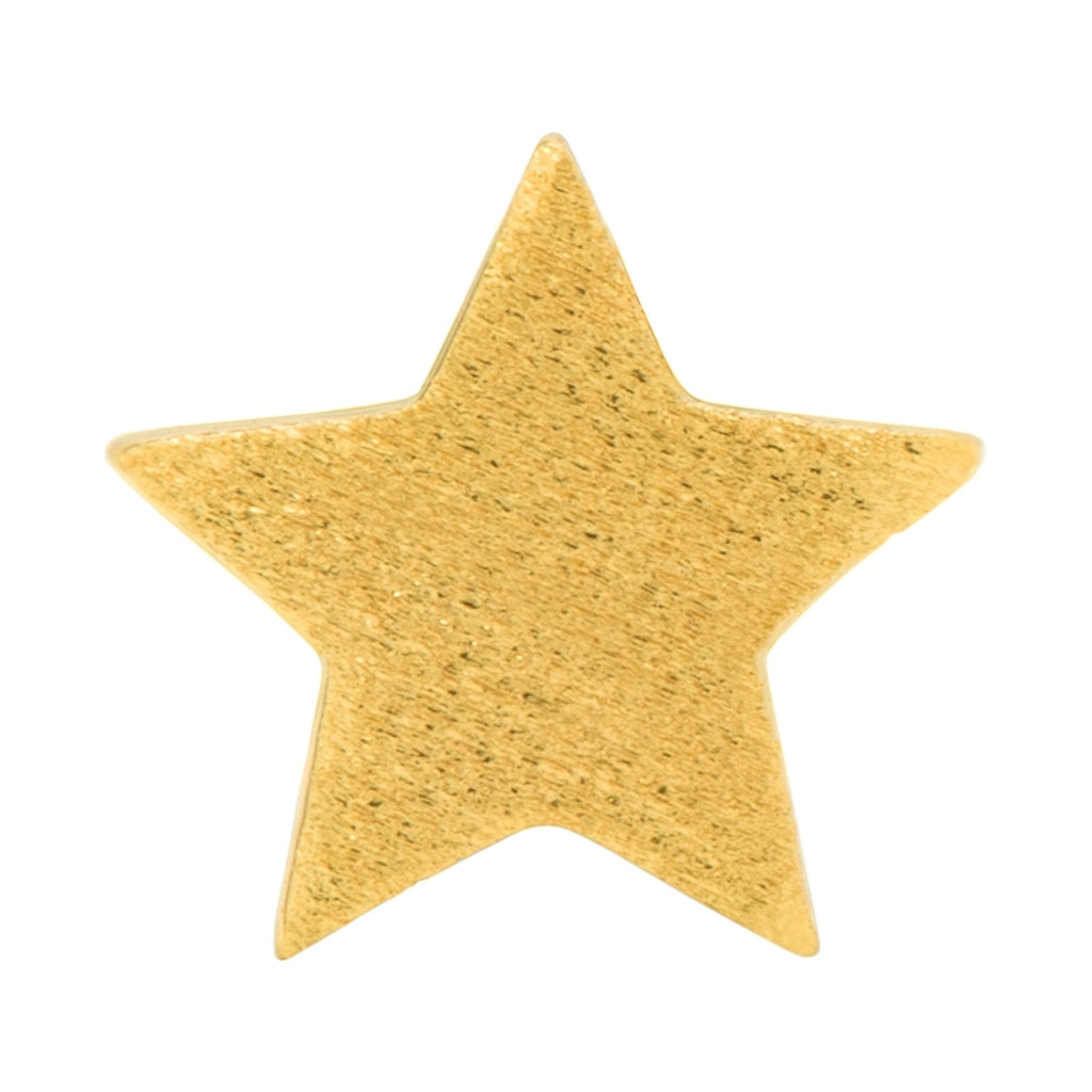 LULU Copenhagen Star ørering 1 stk Ear stud, 1 pcs Forgyldt