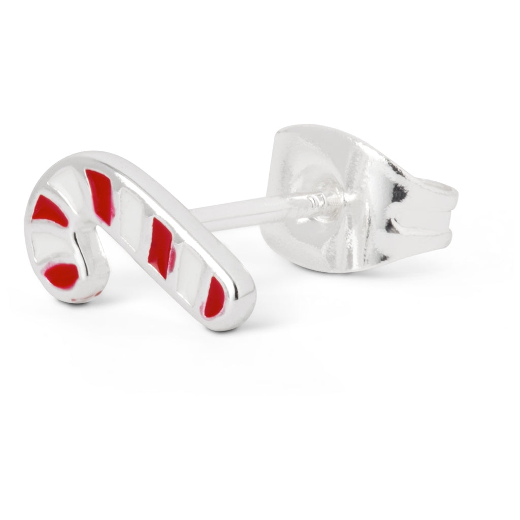 LULU Copenhagen Sugar Cane ørering 1 stk Ear stud, 1 pcs Silver Plated
