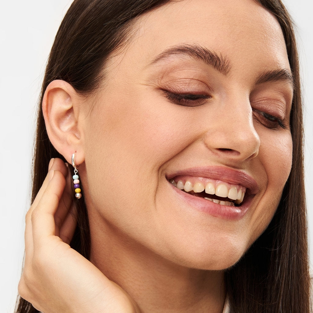 LULU Copenhagen Summer Silver ørering 1 stk Ear stud, 1 pcs Silver Plated