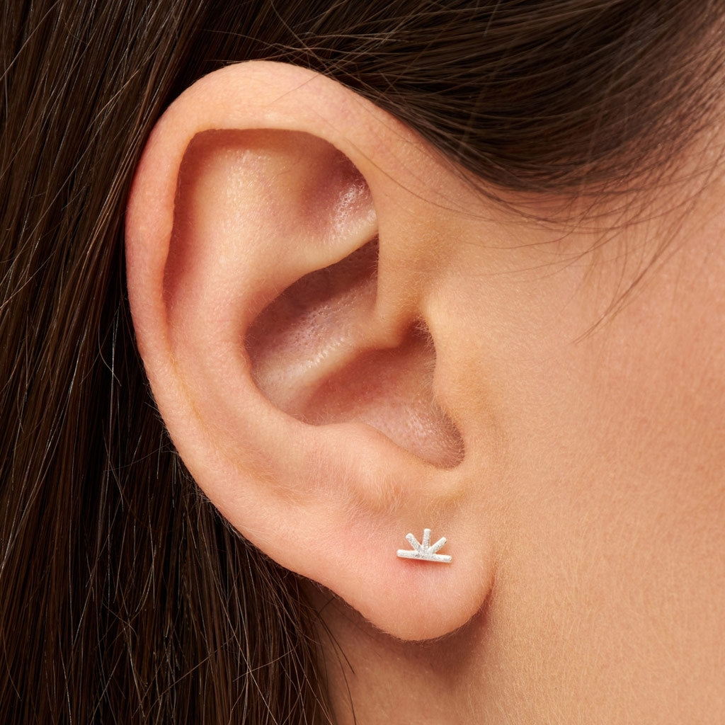 LULU Copenhagen Sunrise ørering 1 stk Ear stud, 1 pcs Sølv