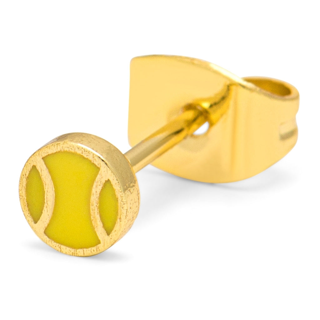 LULU Copenhagen Tennis ørering 1 stk Ear stud, 1 pcs Forgyldt