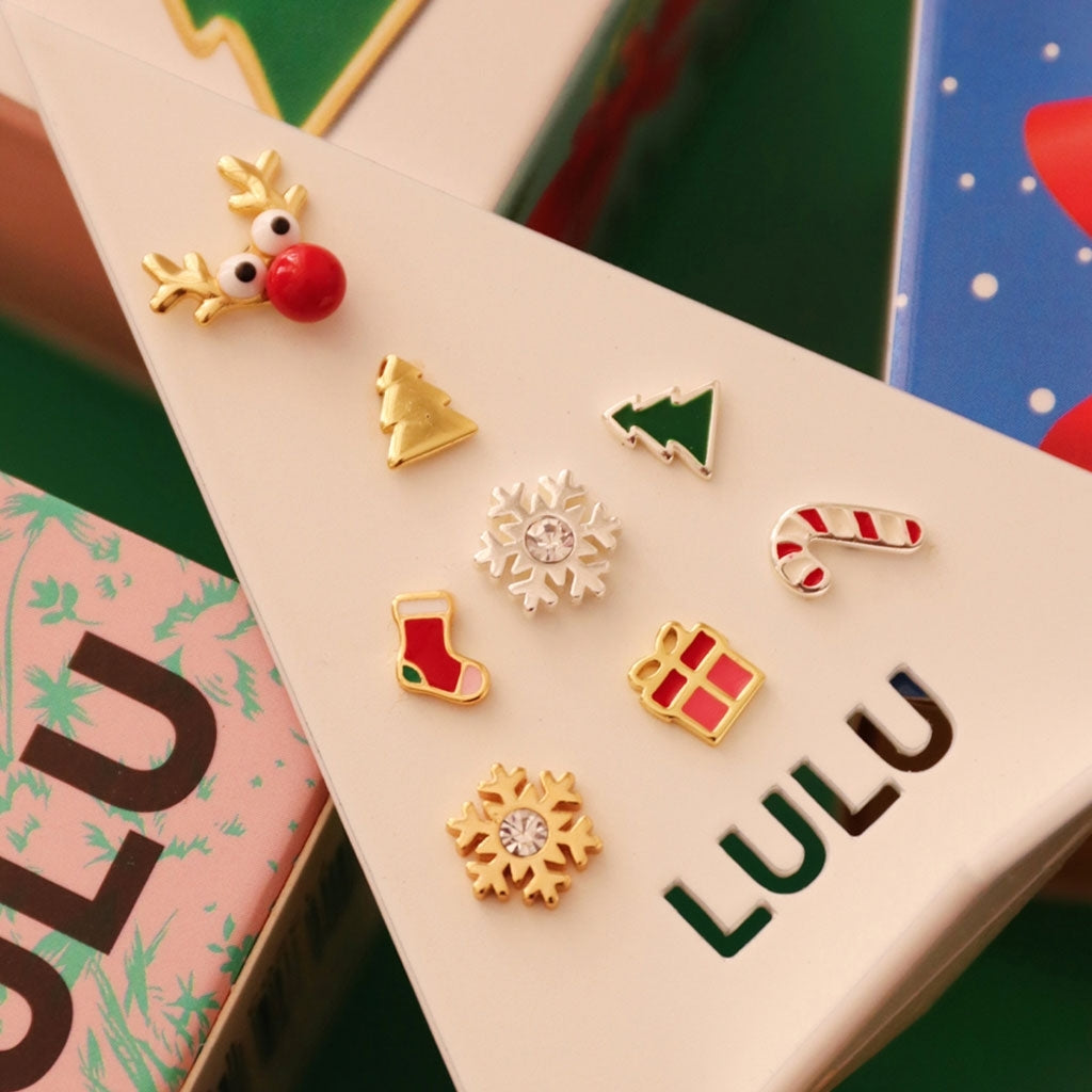 LULU Copenhagen The Tree ørering 1 stk Ear stud, 1 pcs Forgyldt