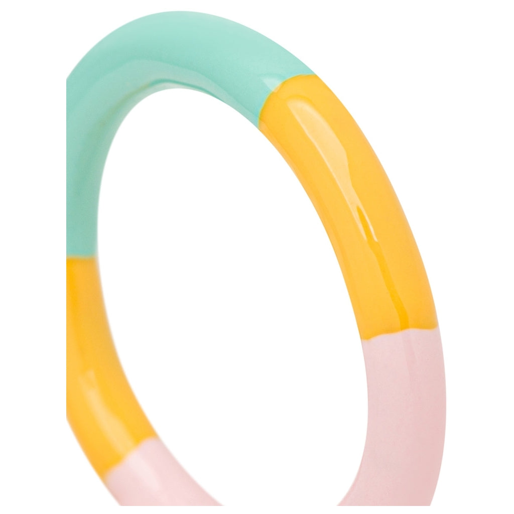 LULU Copenhagen Triple Color Ring Rings Sunset
