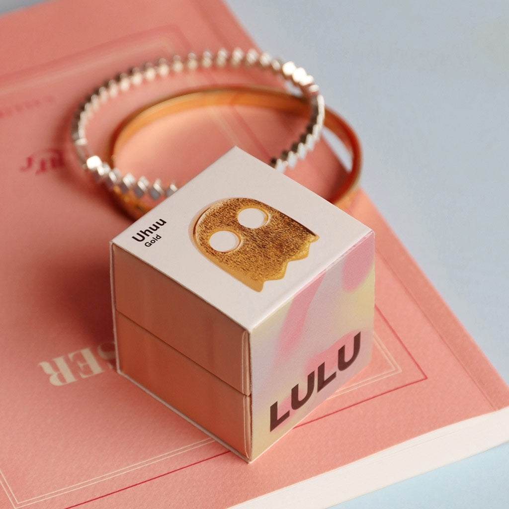 LULU Copenhagen Uhuu ørering 1 stk Ear stud, 1 pcs Forgyldt